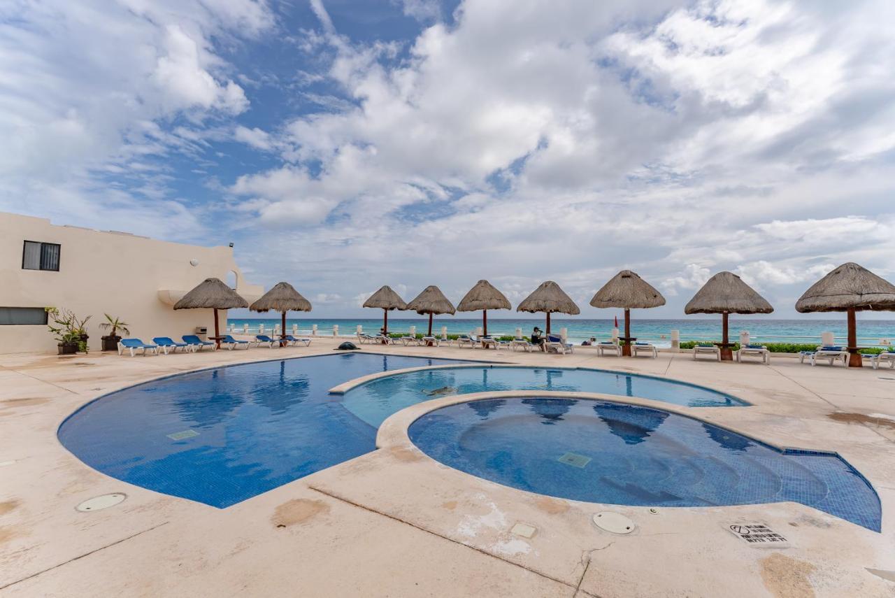 Amazing Caribbean Ocean View At Villas Marlin In Cancún Zewnętrze zdjęcie