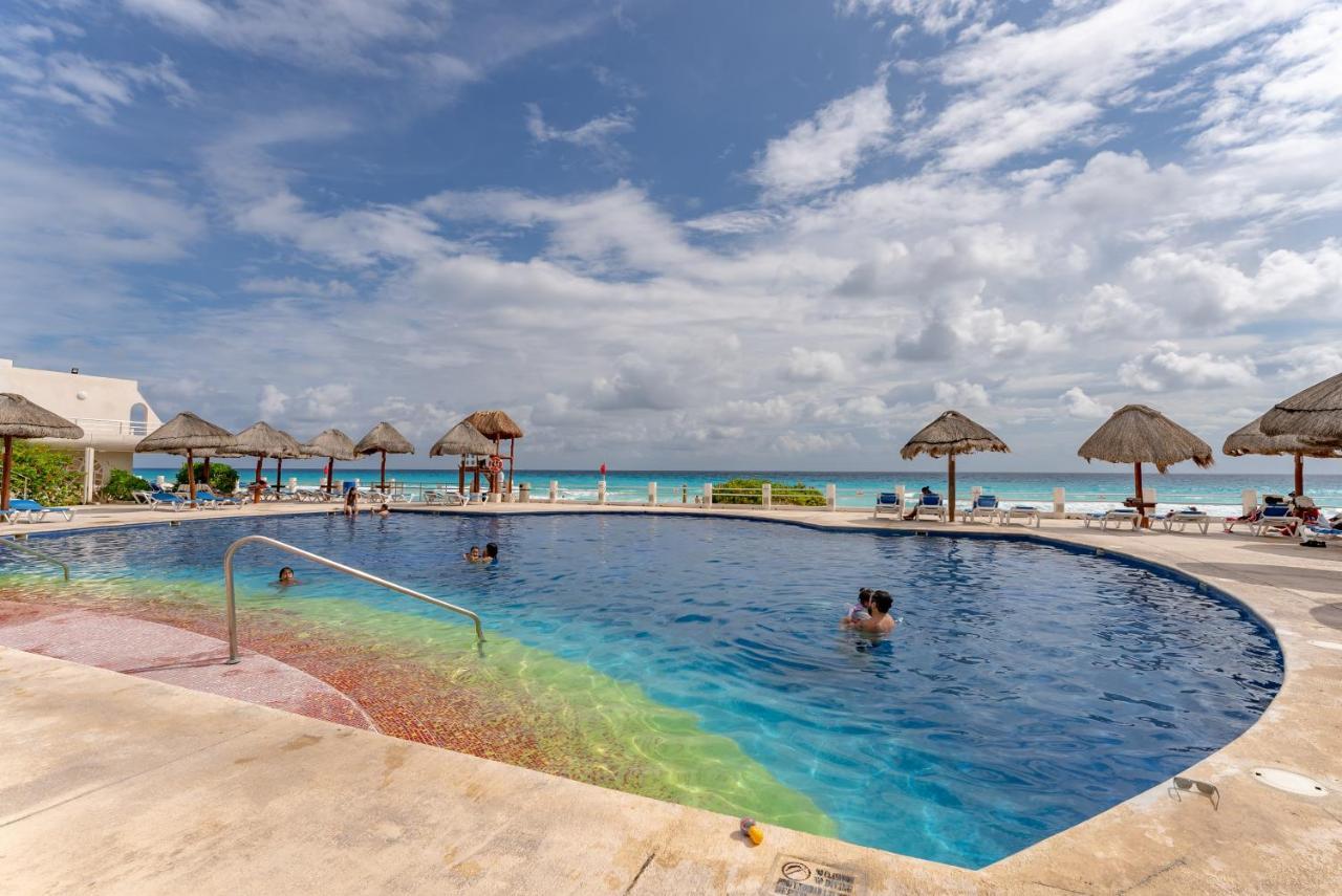 Amazing Caribbean Ocean View At Villas Marlin In Cancún Zewnętrze zdjęcie