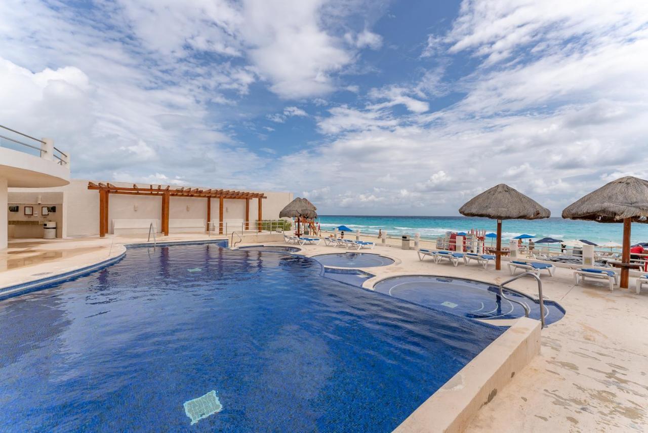 Amazing Caribbean Ocean View At Villas Marlin In Cancún Zewnętrze zdjęcie