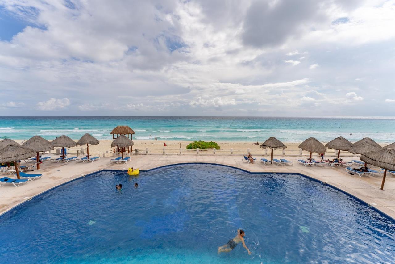 Amazing Caribbean Ocean View At Villas Marlin In Cancún Zewnętrze zdjęcie